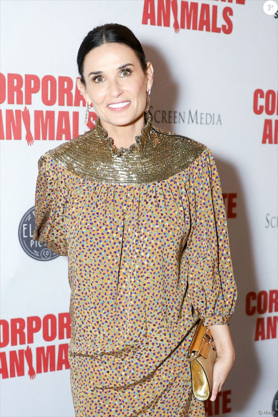 Demi Moore à la première du fim Corporate Animals. Los Angeles. Le 18