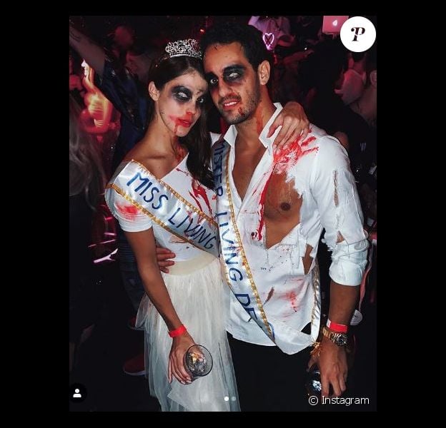 Iris Mittenare et Diego El Glaoui sur Instagram, le 2 novembre 2019.
