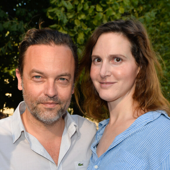 Patrick Mille et sa femme Justine Lévy - Ouverture de la 34ème Fête foraine des Tuileries au jardin des Tuileries à Paris, le 23 juin 2017. © Coadic Guirec/Bestimage