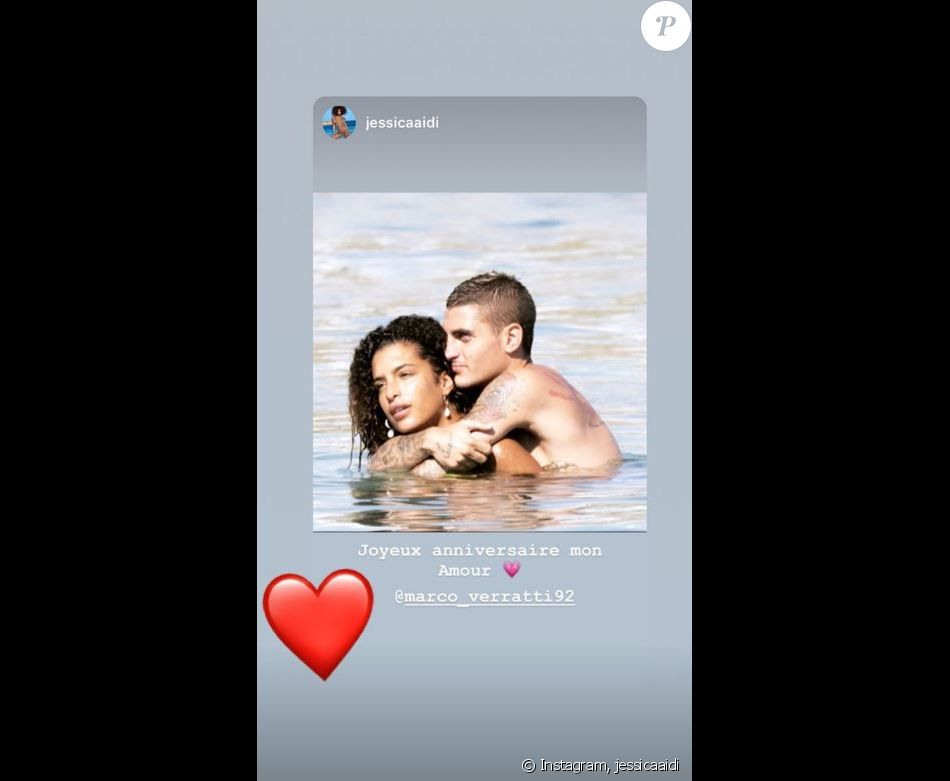 Jessica Aidi Souhaite Un Joyeux Anniversaire A Son Amour Marco Verratti Sur Instagram Le 5 Novembre 19 Purepeople