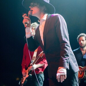 Peter Doherty et The Puta Madres en concert dans la salle de concert Forum Theatre dans le quartier de Kentish Town, à Londres, Royaume Uni, le 12 mai 2019.