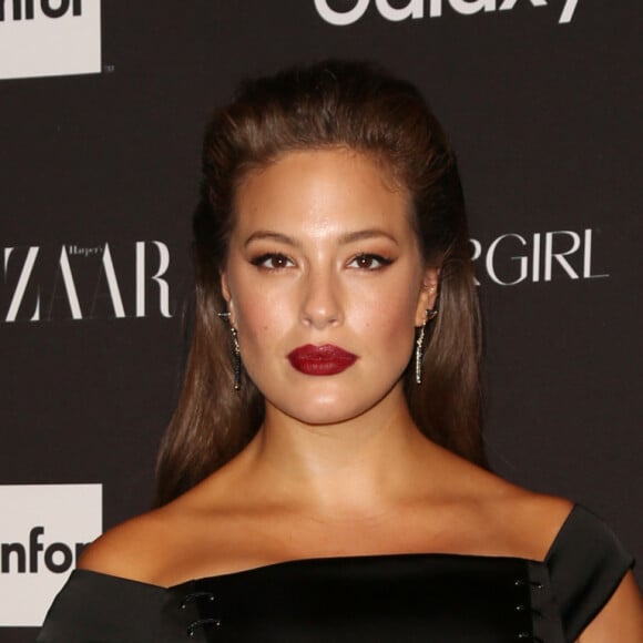 Ashley Graham - Soirée "Harper's Bazaar Icons" à l'hôtel Plaza à New York, le 16 septembre 2015.