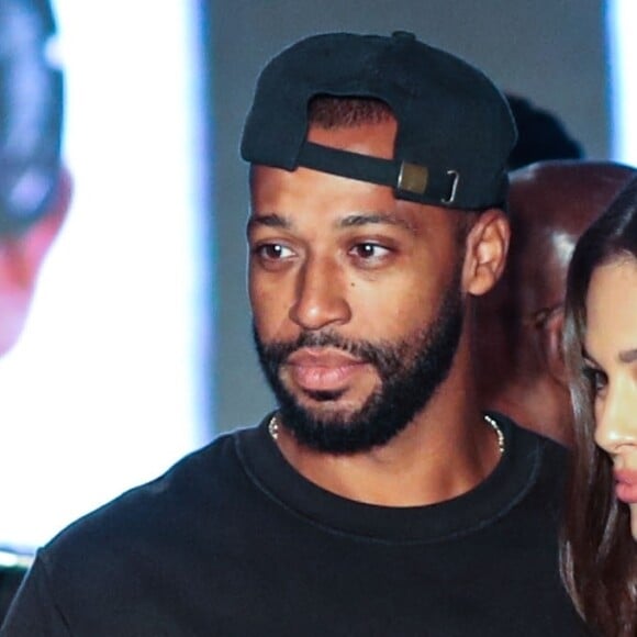 Ashley Graham et son mari Justin Ervin au défilé Prêt à porter Serena Williams Printemps/Eté 2020 lors de la Fashion Week de New York City le 10 septembre 2019.