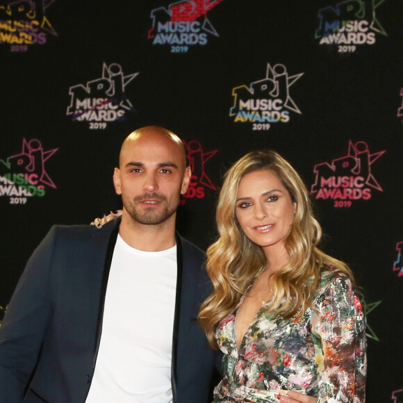 Clara Morgane et son mari Jérémy Olivier - 21ème édition des NRJ Music Awards au Palais des festivals à Cannes le 9 novembre 2019. © Dominique Jacovides/Bestimage