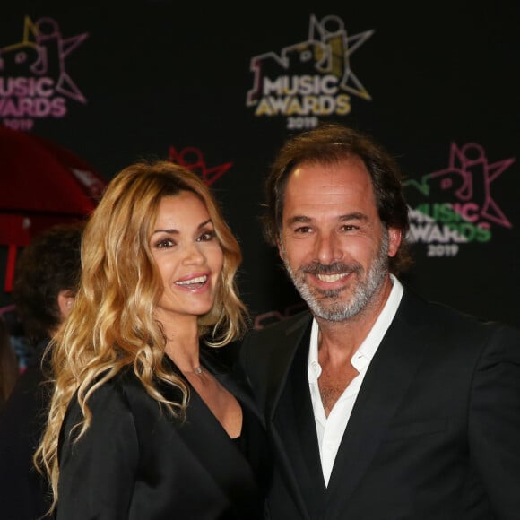 Ingrid Chauvin et son mari Thierry Peythieu - 21ème édition des NRJ Music Awards au Palais des festivals à Cannes le 9 novembre 2019. © Dominique Jacovides/Bestimage