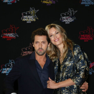 Frédéric Diefenthal et sa compagne Stéphanie - 21ème édition des NRJ Music Awards au Palais des festivals à Cannes le 9 novembre 2019. © Dominique Jacovides/Bestimage