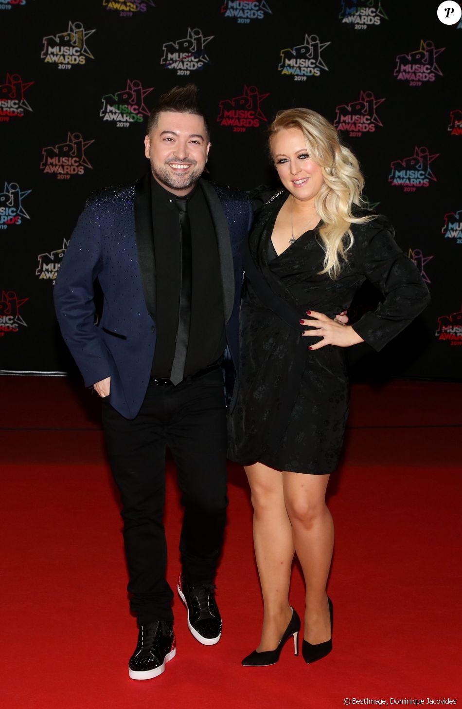 Chris Marques Et Sa Compagne Jaclyn Spencer 21ème édition Des Nrj Music Awards Au Palais Des