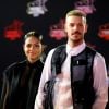 Christina Milian enceinte et son compagnon Matt Pokora (M. Pokora) - 21ème édition des NRJ Music Awards au Palais des festivals à Cannes le 9 novembre 2019. © Dominique Jacovides/Bestimage