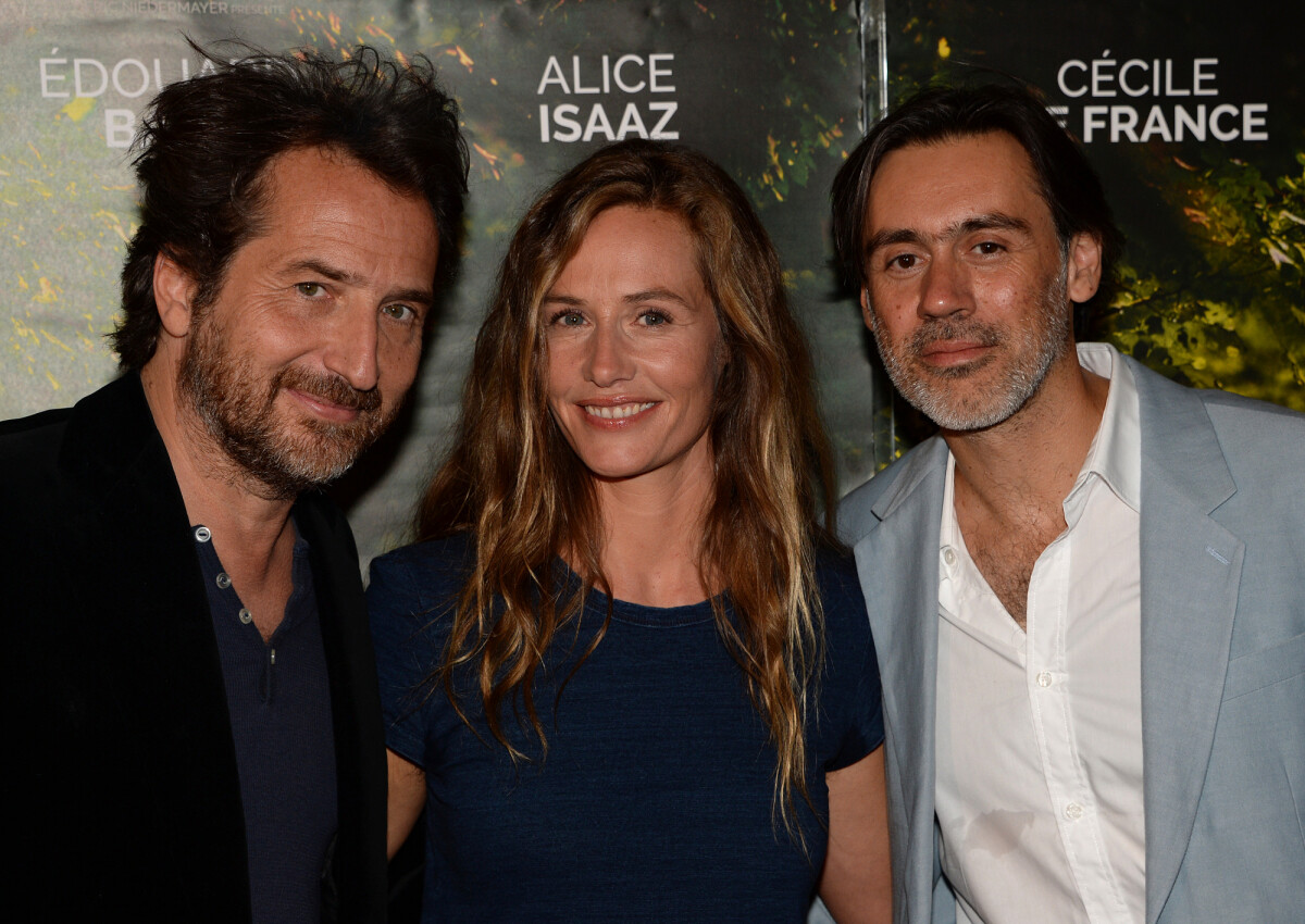 Photo Edouard Baer, Cécile de France et Emmanuel Mouret Avant