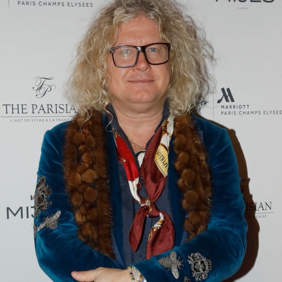 Exclusif - Pierre-Jean Chalençon - Photocall de la 2ème édition du Grand Dîner à l'hôtel Marriott Champs-Elysées à Paris le 30 octobre 2019. © Christophe Clovis / Bestimage30/10/2019 - Paris