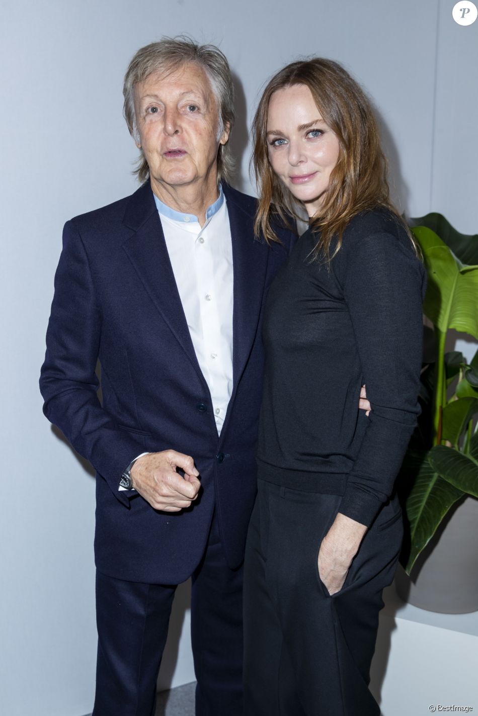 Stella McCartney et Paul McCartney au défilé Stella McCartney