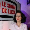 Exclusif - Nadia Roz - Emission "Le Show de Luxe" sur la Radio Voltage à Paris le 29 septembre 2018. © Philippe Baldini/Bestimage