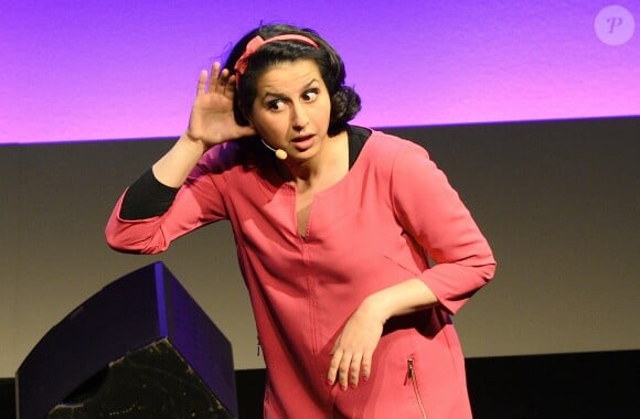 Nadia Roz au 1er Prix Egalité 2014 à La Gaîté lyrique à Paris, le 7 mars 2014.