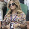 Kim Sears à Wimbledon le 6 juillet 2019.