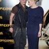 Amber Heard et Johnny Depp à l'avant première du film Rhum Express au cinéma Gaumont Marignan le 3 novembre 2011. © Guillaume Gaffiot /Bestimage