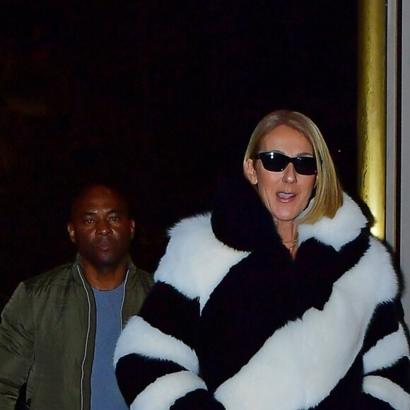 Exclusif - Céline Dion va diner avec Pepe Munoz, à New York, le 13 novembre 2019.