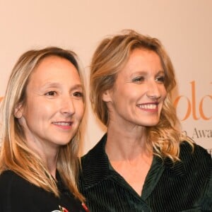 Semi-exclusif - Audrey Lamy enceinte et sa soeur Alexandra Lamy - Remise des Bold Woman Awards by Veuve Clicquot au 3 Mazarine à Paris le 14 novembre 2019. © Coadic Guirec/Bestimage14/11/2019 - Paris