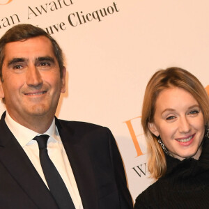 Semi-exclusif - Jean-Marc Gallot (président de la maison Veuve-Clicquot) et Ludivine Sagnier - Remise des Bold Woman Awards by Veuve Clicquot au 3 Mazarine à Paris le 14 novembre 2019. © Coadic Guirec/Bestimage14/11/2019 - Paris