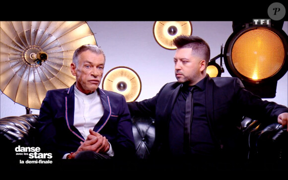 Patrick Dupond et Chris Marques dans l'émission "Danse avec les stars 10". TF1. Le 16 novembre 2019.