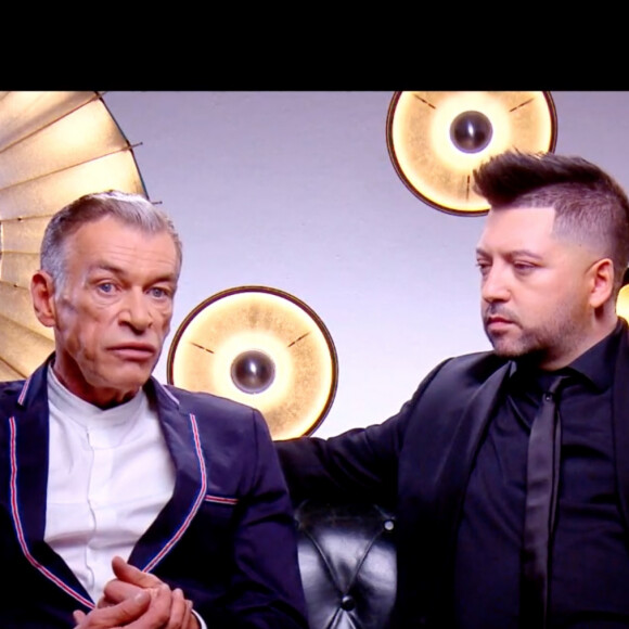 Patrick Dupond et Chris Marques dans l'émission "Danse avec les stars 10". TF1. Le 16 novembre 2019.
