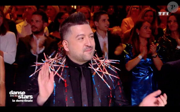 Chris Marques dans l'émission "Danse avec les stars 10". TF1. Le 16 novembre 2019.