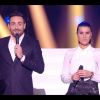 Karine Ferri et Camille Combal dans l'émission "Danse avec les stars 10". TF1. Le 16 novembre 2019.