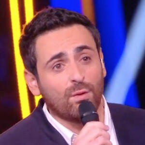 Camille Combal, en larmes dans l'émission "Danse avec les stars 10". TF1. Le 16 novembre 2019.