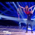 Elsa Esnoult et Anthony Colette, épreuve du face à face dans l'émission "Danse avec les stars 10". TF1. Le 16 novembre 2019.