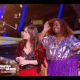 Elsa Esnoult, Anthony Colette et Shylee dans l'émission "Danse avec les stars 10". TF1. Le 16 novembre 2019.