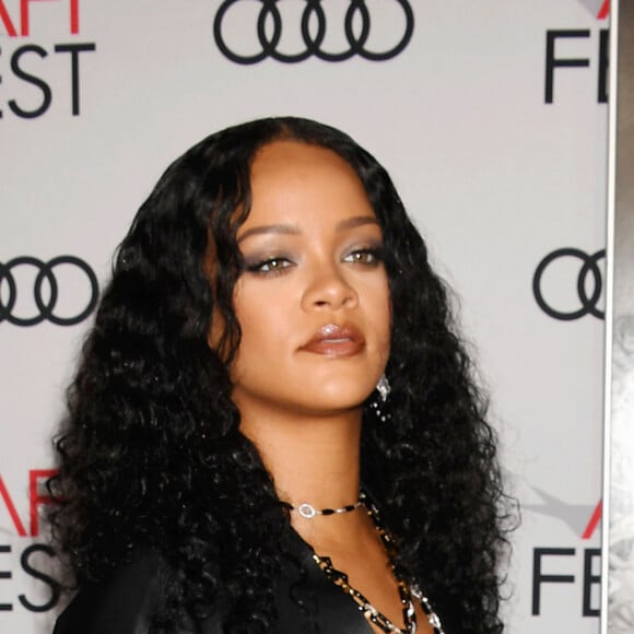Rihanna - Les célébrités assistent à la projection du film "Queen & Slim" lors du festival American Film Institute (AFI) à Los Angeles, le 14 novembre 2019