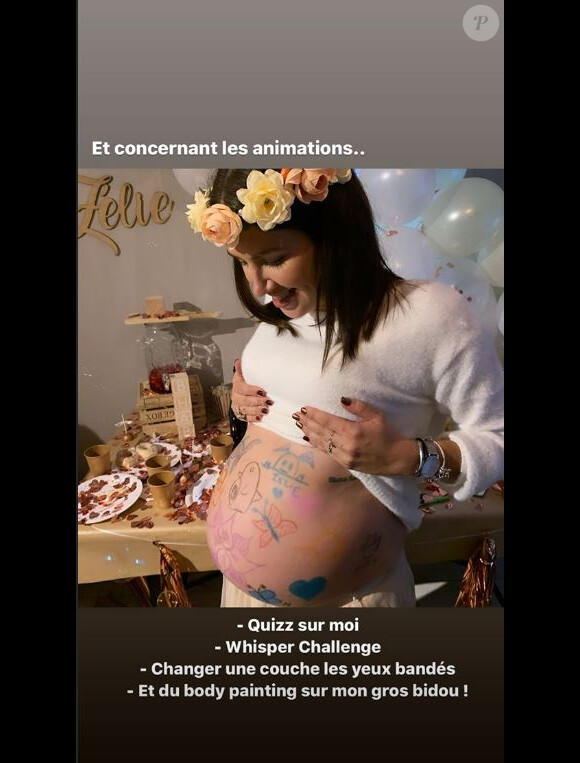 Tiffany de "Mariés au premier regard" dévoile des photos de sa baby shower, organisée le 20 octobre 2019