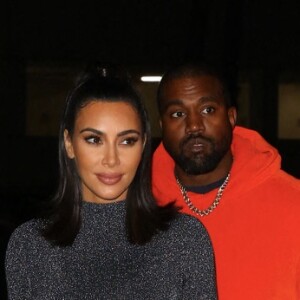 Kim Kardashian et Kanye West à Houston. Le 16 novembre 2019.