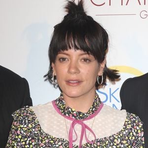 Lily Allen au gala "Champions for Change" à New York, le 17 octobre 2019.