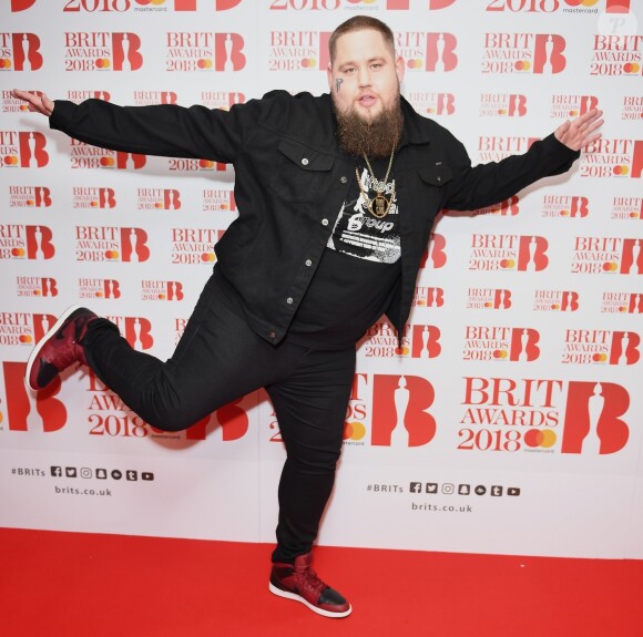 Rag'n'Bone Man - Soirées des nominations aux Brit Awards 2018 aux studios ITV à Londres, Royaume Uni, le 13 janvier 2018.
