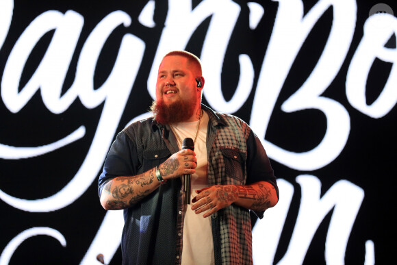 Rag'n'Bone Man en concert lors du festival de musique "Radio 1's Big Weekend" organisé par la BBC à Hull le 27 mai 2017