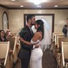 Mariage de Ali et Alia à Las Vegas, sur Instagram le 19 novembre 2019.