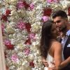 Photos du premier mariage d'Ali et Alia, sur Instagram, le 14 juillet 2018.