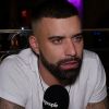 Vincent Queijo en interview pour Purepeople, 14 décembre 2017