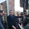 Le président Emmanuel Macron inaugure le nouveau pôle universitaire de la Citadelle et échanges avec des étudiants à l'Université de Picardie Jules Vernes à Amiens le 21 novembre 2019. © Isa Harsin / Pool / Bestimage