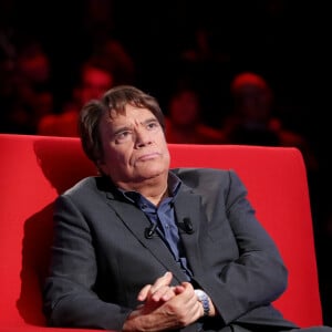 Exclusif Enregistrement de l'émission "Le Divan" présentée par Marc-Olivier Fogiel avec Bernard Tapie en invité, qui sera diffusée le 28 février sur France 3. Le 3 février 2017 © Dominique Jacovides / Bestimage