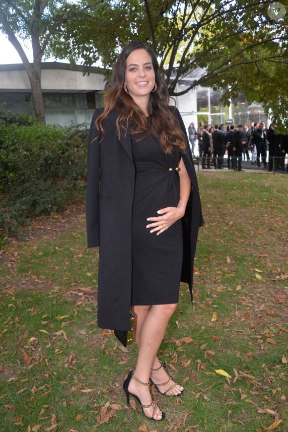 Anouchka Delon enceinte - Arrivées au défilé Elie Saab "Collection Prêt-à-Porter Printemps/Eté 2020" lors de la Fashion Week de Paris (PFW), le 28 septembre 2019. © Veerren Ramsamy - Christophe Clovis / Bestimage