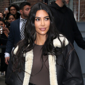 Kim Kardashian et son mari K.West ont été aperçus dans les rues de Los Angeles, le 7 novembre 2019.