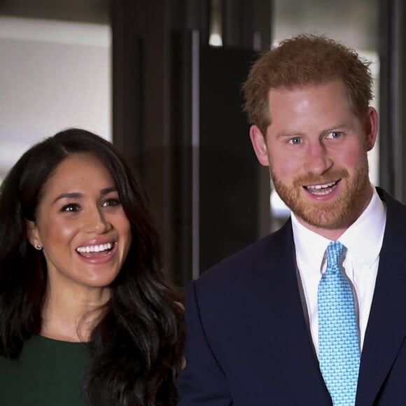 Le prince Harry, duc de Sussex, et Meghan Markle, duchesse de Sussex, arrivent à la cérémonie des WellChild Awards à Londres le 15 octobre 2019.