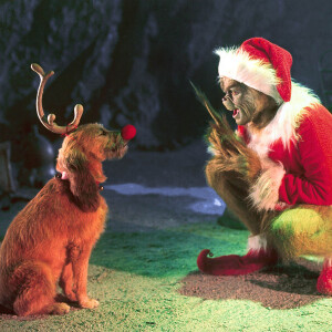 ©ABACA/KRT. 21645-1. USA, 2000 Jim Carrey stars in the live-motion version of the Dr. Seuss classic How the Grinch Stole Christmas.
