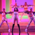 Selena Gomez anime la 47ème soirée annuelle des American Music Awards au Microsoft Theatre à Los Angeles, le 24 novembre 2019.