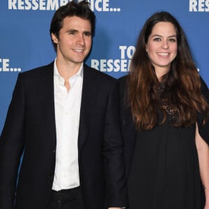 Anouchka Delon (enceinte) et son compagnon Julien Dereims - Avant-première du film "Toute ressemblance..." au cinéma UGC Ciné Cité Les Halles à Paris, le 25 novembre 2019. © Coadic Guirec/Bestimage