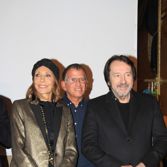 Marisa Berenson, Jean-Hugues Anglade - Soirée de lancement du film de l'association "Coucou Nous Voilou" à l'hôtel Le Meurice à Paris le 18 novembre 2019. © Philippe Baldini/Bestimage