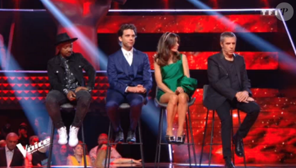 Jenifer lors du prime de The Voice, le 18 mai 2019.