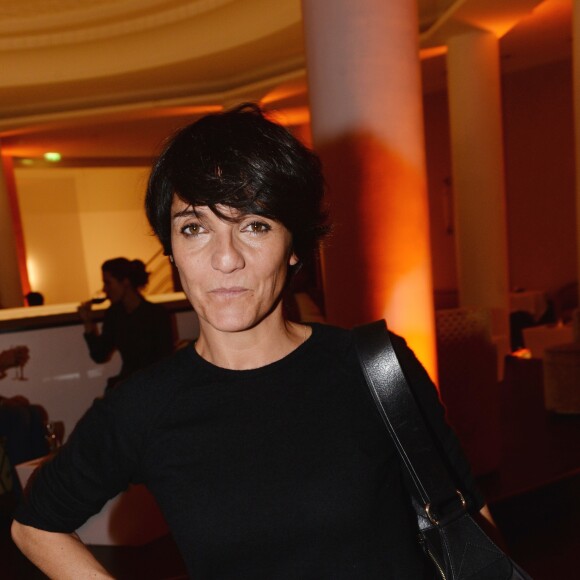 Exclusif - Florence Foresti lors de la soirée d'inauguration du nouveau restaurant de la salle Pleyel, le Noto, à Paris. Le 29 mars 2017. © Rachid Bellak/Bestimage