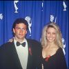 Archives - Andrew Shue et heather Locklear à la cérémonie des Emmy Awards. Los Angeles. Le 21 septembre 1993.